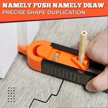 Contour Scribing Ruler